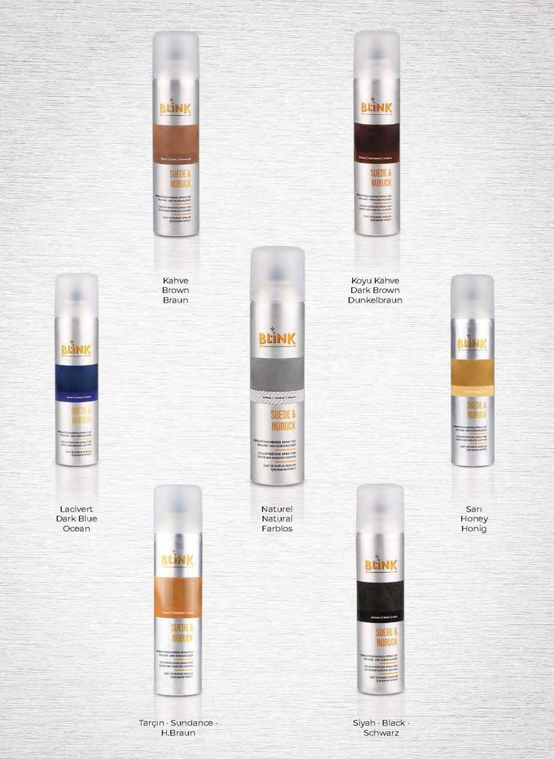 BLINK Suede & Nubuck Cleaner Spray – Dark Brown – Shoe Cleaner for Suede & Nubuck Leather - Image 2