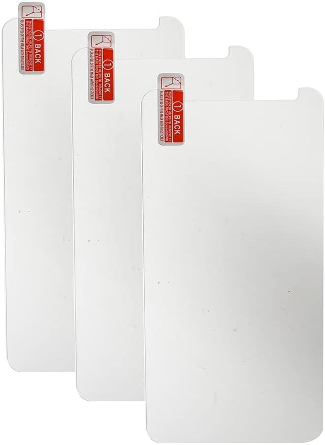 Generic - Tempered glass screen protector set of 3 pieces for honor x10 5g - clear - Image 1