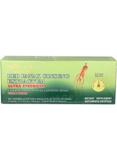 Red Panax Ginseng Extractum Ultra Strength, 0.34 Fl Oz (Pack of 30)
