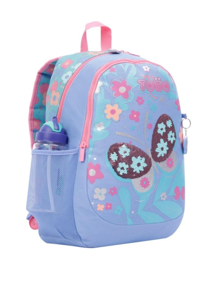 totto Toto Large School Backpack - Magic Garden - Image 4