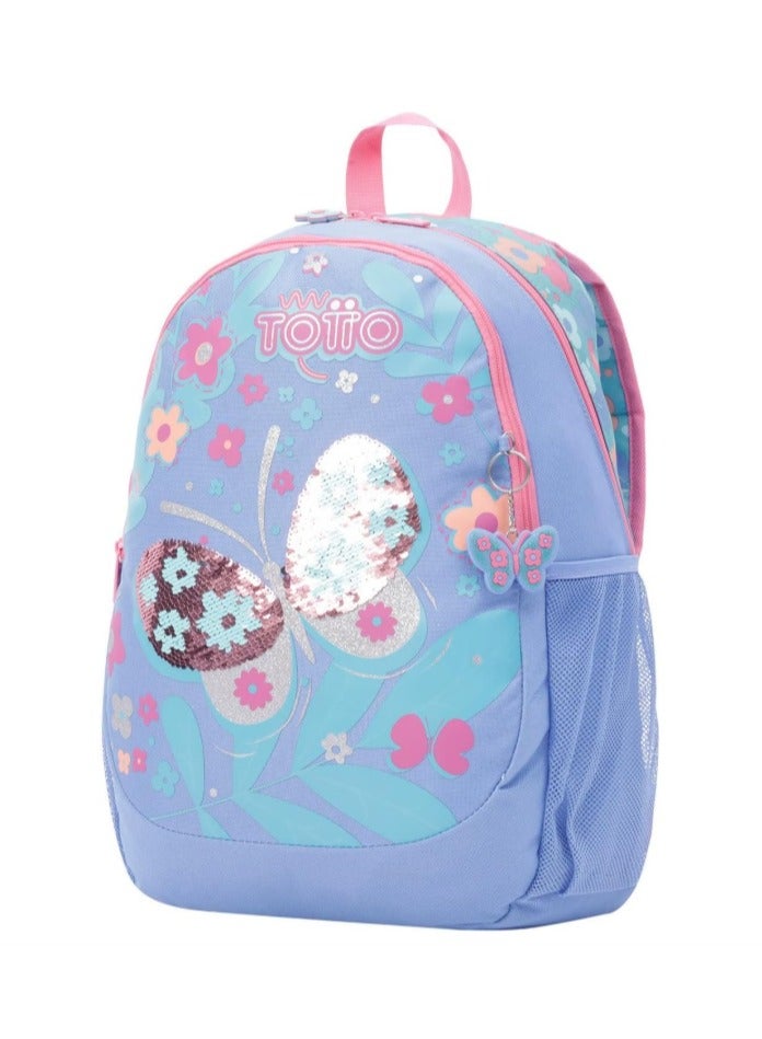 totto Toto Large School Backpack - Magic Garden - Image 2