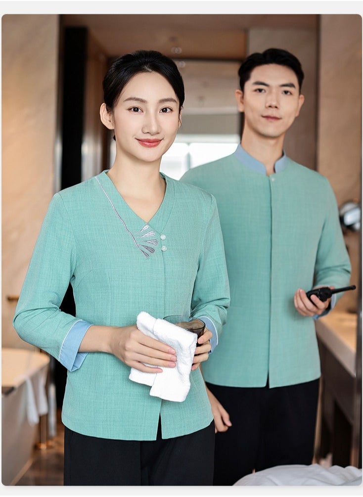 KUYING New Summer Cleaner Work Clothes  - Image 3