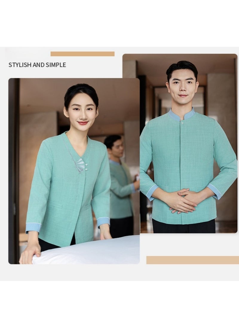 KUYING New Summer Cleaner Work Clothes  - Image 4