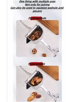 Generic Manual juicer manual lemon juicer single press juicer fruit juicer, suitable for home, kitchen, fruit, apple juice, orange juice, lemon juice  - Image 4
