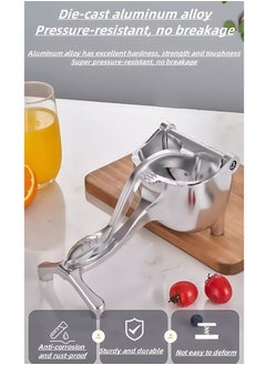 Generic Manual juicer manual lemon juicer single press juicer fruit juicer, suitable for home, kitchen, fruit, apple juice, orange juice, lemon juice  - Image 5