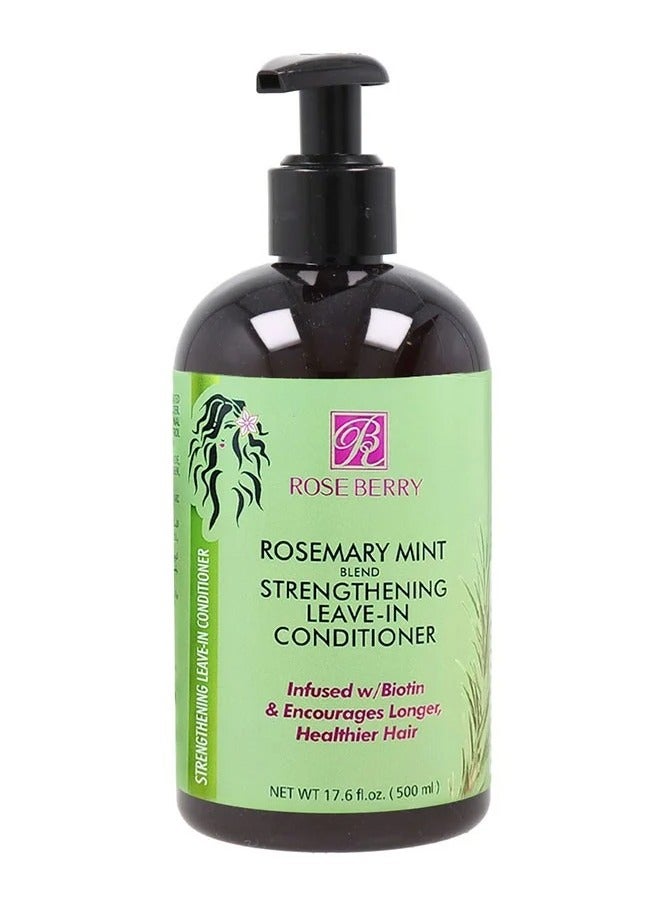 Rosemary and Mint Hair Conditioner 500 ml from Roseberry