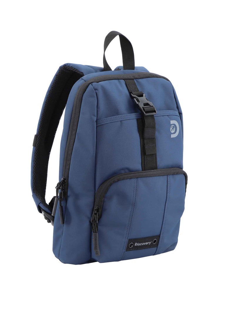 Discovery SHIELD RPET Polyester Urban Backpack Blue, Durable Water Resistant Causal Daypack With Padded RFID Pocket, Outdoor Travel Business Bag For Men And Women. - pzsku/Z6FC83E465DE7398F1AC0Z/45/_/1721988032/fffacde8-29cf-4cd2-9720-ac415674698e