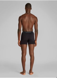 CALVIN KLEIN Men's  3 Pack Boxer Briefs - Cotton, Multicolour  - Image 2