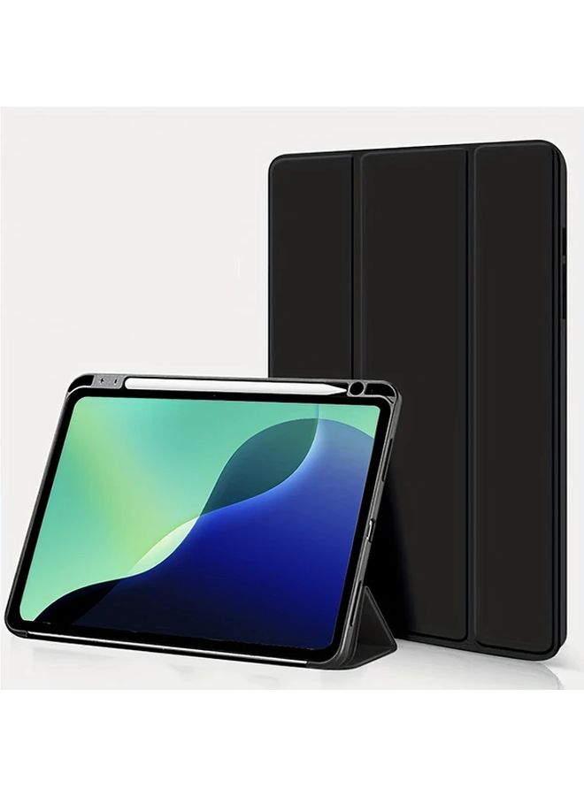 Acrylic Blue Protective Cover For Ipad Air 1 Air 2 9 7 Inch With Pencil Holder And Trifold Stand - Image 5