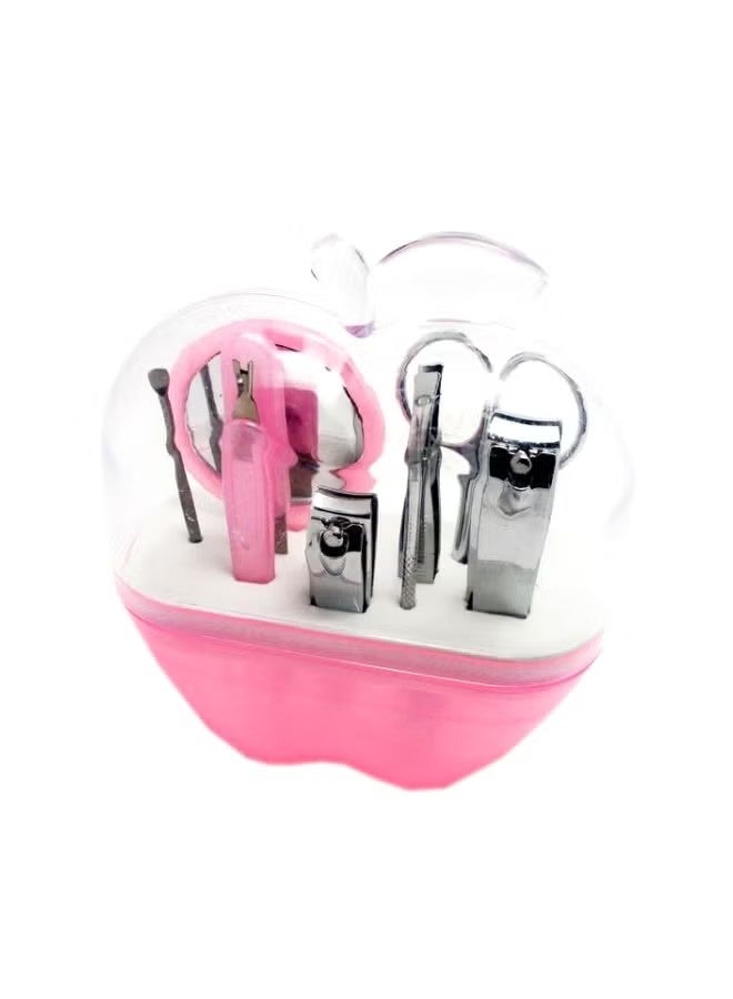 ORiTi 9-Piece Apples Shape Manicure Set Blue 9 x 4 x 10centimeter - Image 2