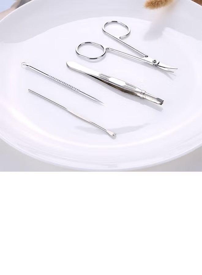 ORiTi 9-Piece Apples Shape Manicure Set Blue 9 x 4 x 10centimeter - Image 5