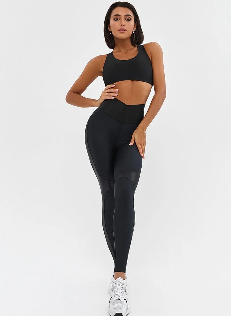 Bona Fide Leggins Correct Skin Edition "Black" Bona Fide High Waisted Tummy Control Leggings for Women - Body Shaping Workout Leggings High Waist - Gym Legging, Yoga Pants for Women | Best Price UAE