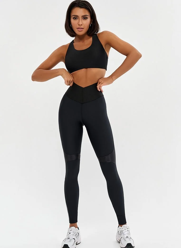 Bona Fide Leggins Correct Skin Edition "Black" Bona Fide High Waisted Tummy Control Leggings for Women - Body Shaping Workout Leggings High Waist - Gym Legging, Yoga Pants for Women | Best Price UAE