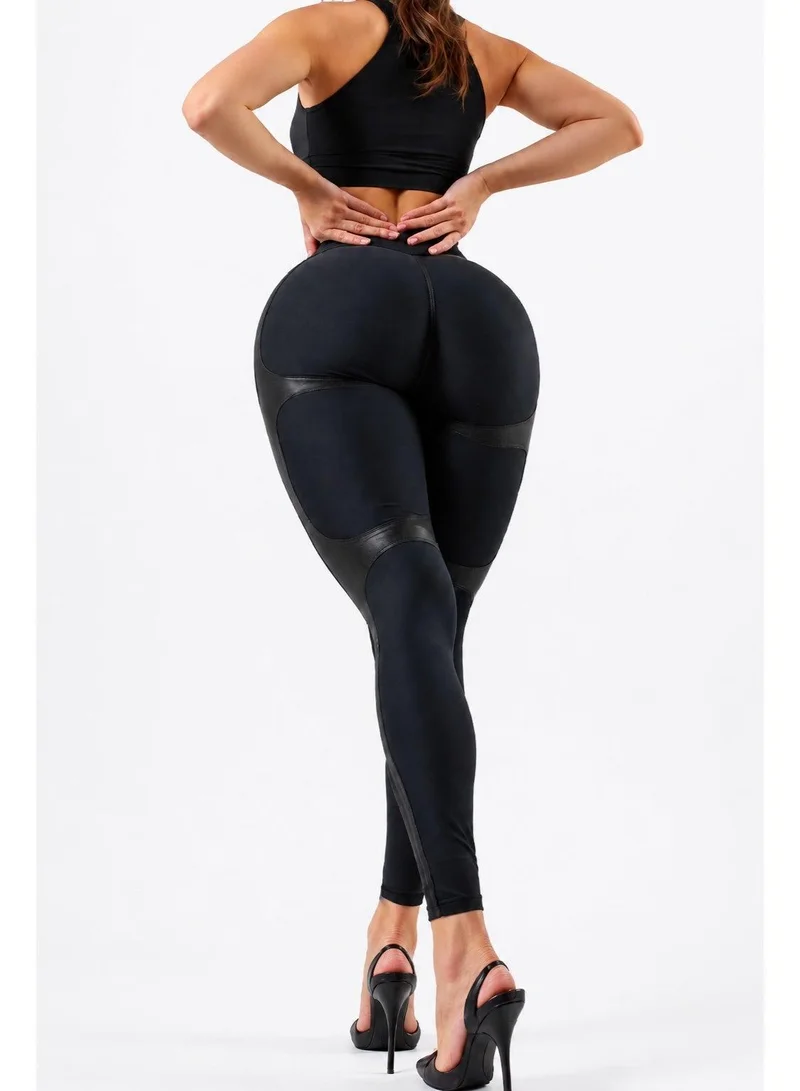 Bona Fide Leggins Correct Skin Edition "Black" Leggins Correct Skin High Waist Gym Leggings for Women for Women | Best Price UAE