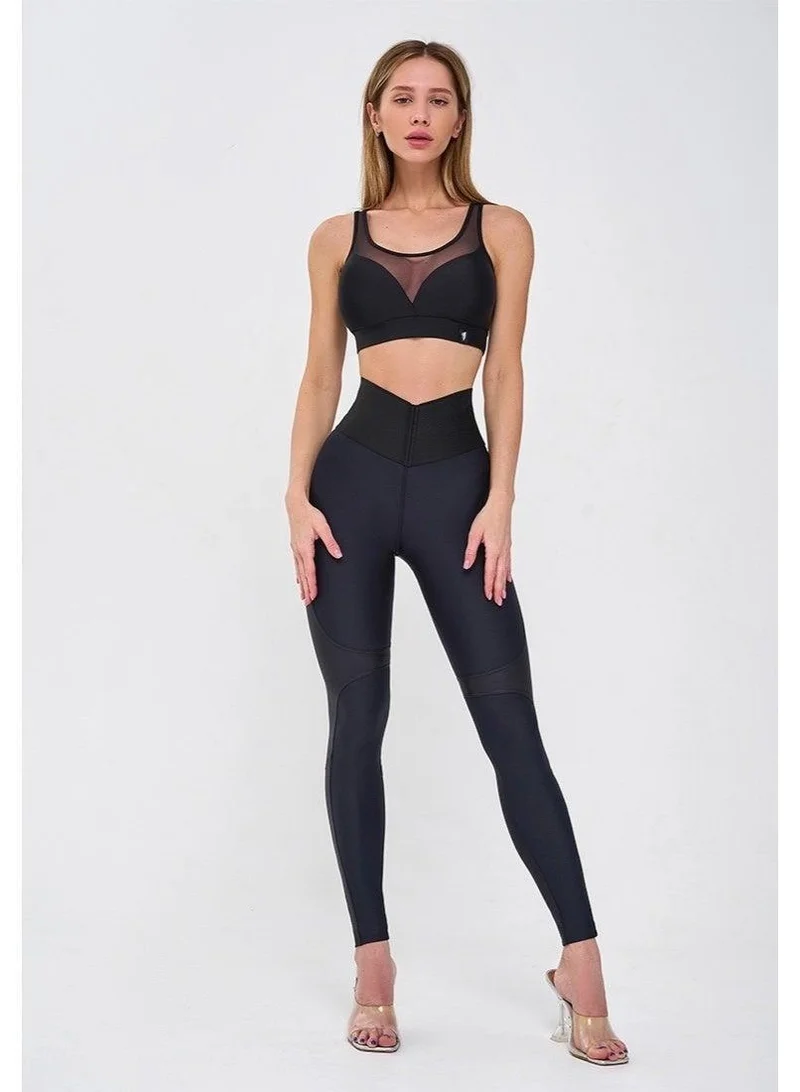 Bona Fide Leggins Correct Skin Edition "Black" Leggins Correct Skin High Waist Gym Leggings for Women for Women | Best Price UAE