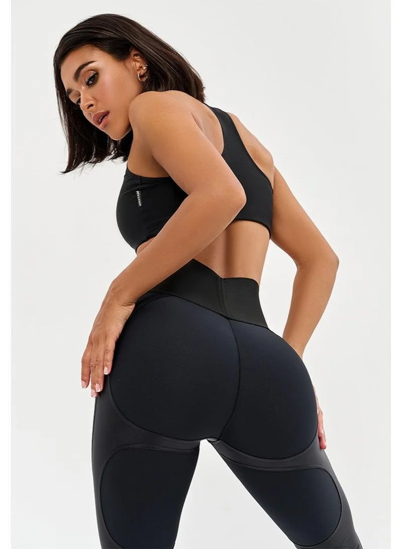Bona Fide Leggins Correct Skin Edition "Black" Leggins Correct Skin High Waist Gym Leggings for Women for Women | Best Price UAE