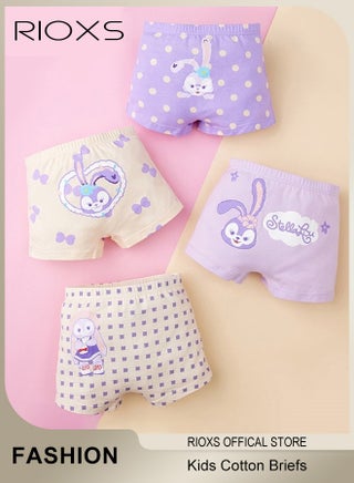 4 Pack Cotton Briefs For Kids,Little Girl Shorts,Printed Cute Patter Briefs,Boxer Briefs For Girls With Comfort Soft Waistband,Breathable Shorts Briefs For Kids 3-8 Years - pzsku/Z6FC86679B0F3AF43A02BZ/45/1746231364/056e7580-ff24-4b88-a686-5f11f7d975fc