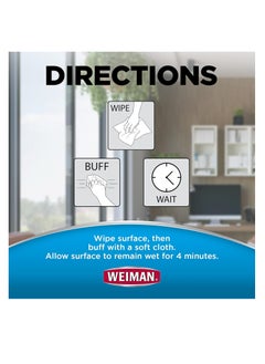 Weiman Weiman Disinfectant Electronic Wipes 30ct Clear Drying Formula Cleans and Disinfects Phones Computers Tablets and Keyboards  - Image 4