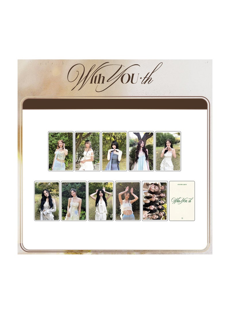 NIBEMINENT 10 قطع بطاقات لومي كيبوب تويس معك هدايا لمجموعة المعجبين