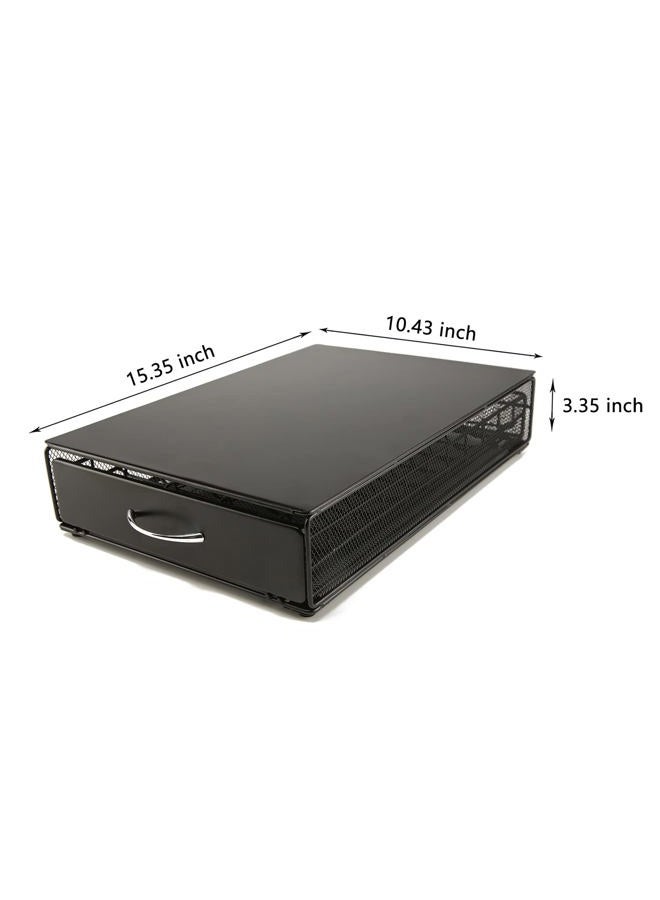 HiveNets Nespresso Vertuoline Capsule Storage Drawer Vertuo Coffee Holder Metal Multiple Flavors Pods Organizer 40 Pcs Capacity - Image 2