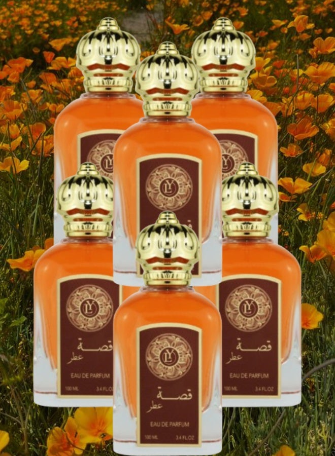 LY 6 Pieces Gissah Classic Parfum 100ML - Image 1