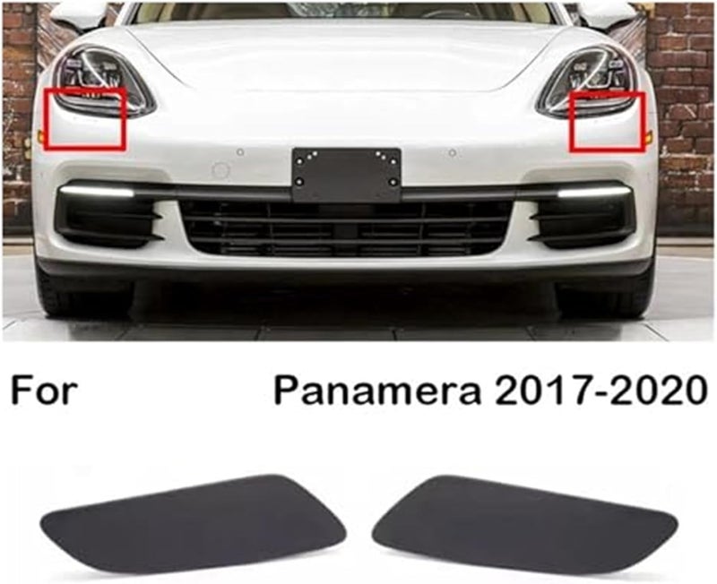 Wivplex Headlight Washer Nozzle Covers for Porsche Panamera - Image 4