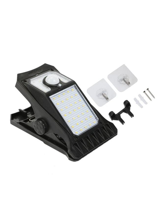 1 قطعة ضوء خارجي يعمل بالطاقة الشمسية مع مستشعر حركة IP65 مقاوم للماء 3 أوضاع مصباح حائط للحديقة - Image 1