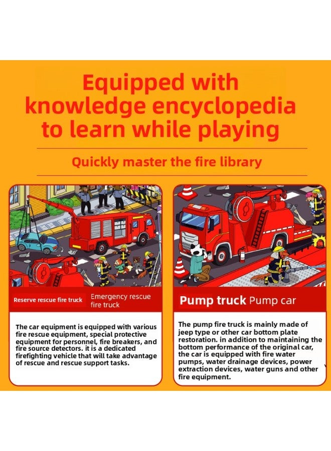Direct Camp] Miaoqi Creates 200 Pieces Of Fire Rescue Jigsaw Puzzle Children's Educational Toys-Color:200 Pieces Of Space Travel - Image 4