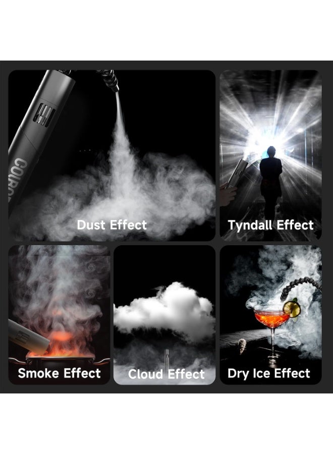 COLBOR COLBOR CF5 Portable Fog Machine 40W Mini Handheld Smoke Machine with Remote Control Rechargeable Small Fogger Haze Maker for Photography Indoor Outdoor Halloween Party Cosplay - Image 4