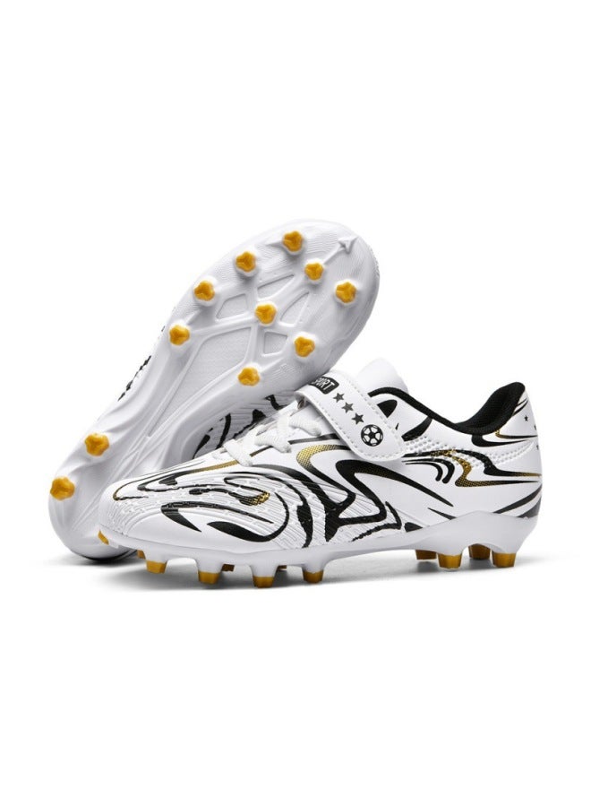 Platinum 616 1 Long Nails Children's Spike Football Shoes New Primary School Boys And Girls Sports Training Running Competition Sneaker