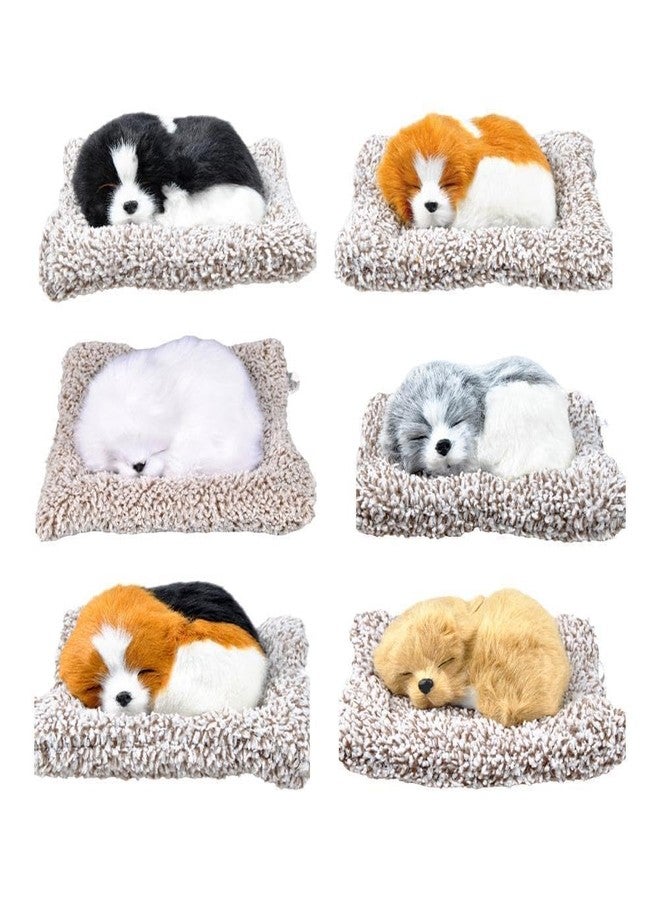 FALONG Realistic Sleeping Dog, Adorable Plush Puppy with Sound, Soft and Cute Toy for Children, Birthday Gifts, Home Decorations - Image 1