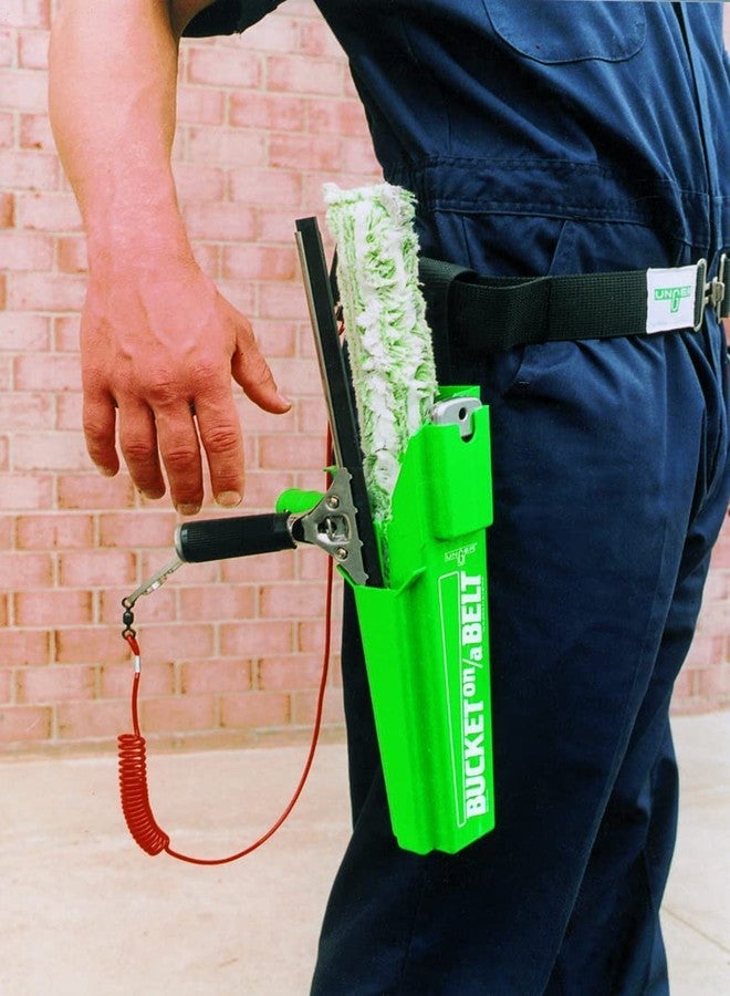 UNGER Bucket-on-a-Belt Classic, Green, Plastic, 1.5 liters - Image 5