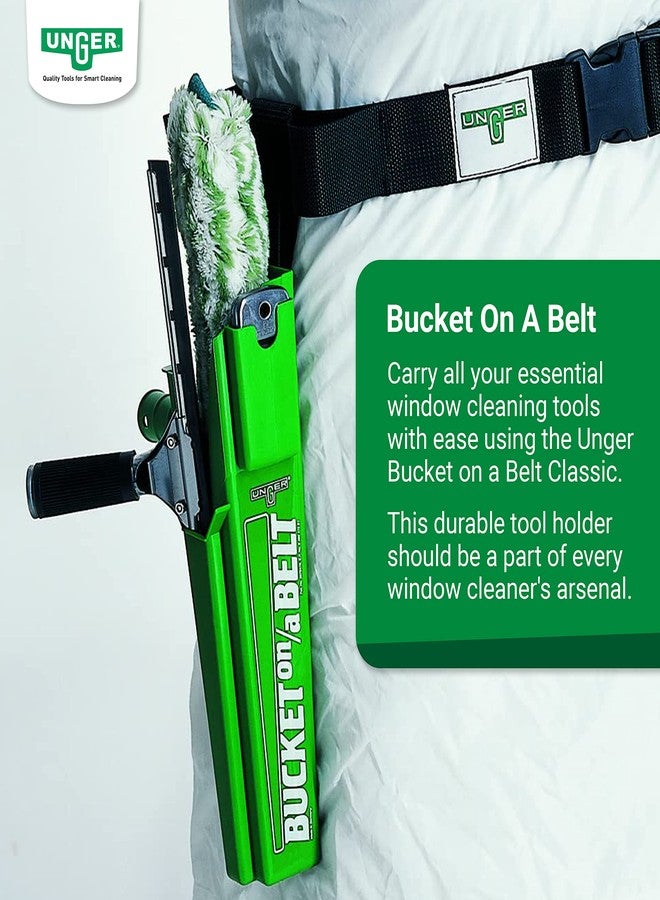 UNGER Bucket-on-a-Belt Classic, Green, Plastic, 1.5 liters - Image 2
