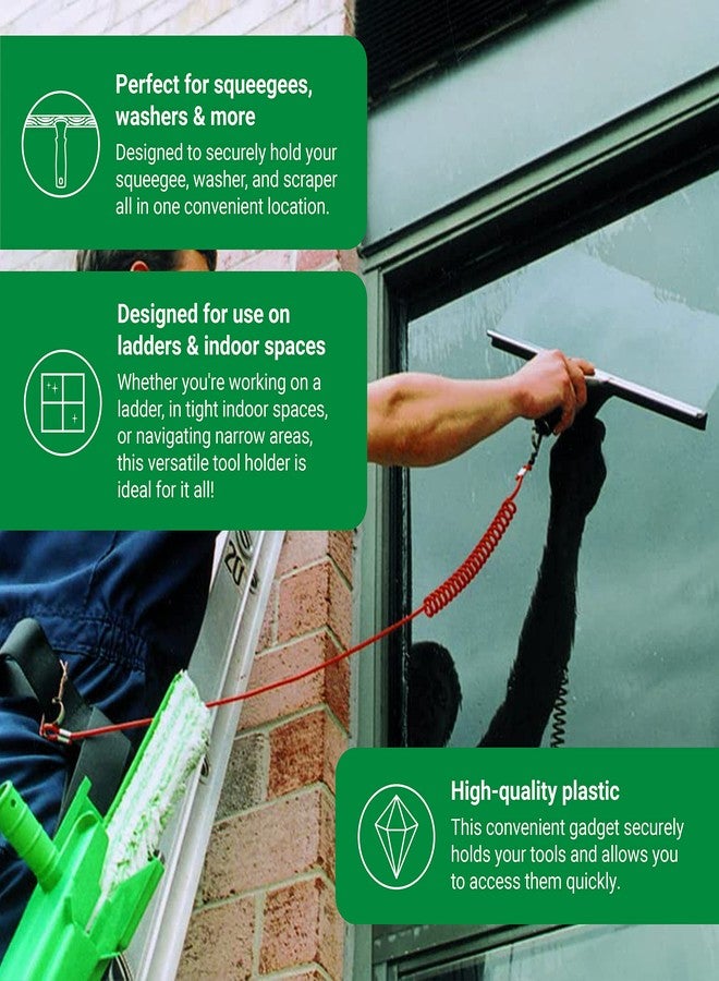 UNGER Bucket-on-a-Belt Classic, Green, Plastic, 1.5 liters - Image 3