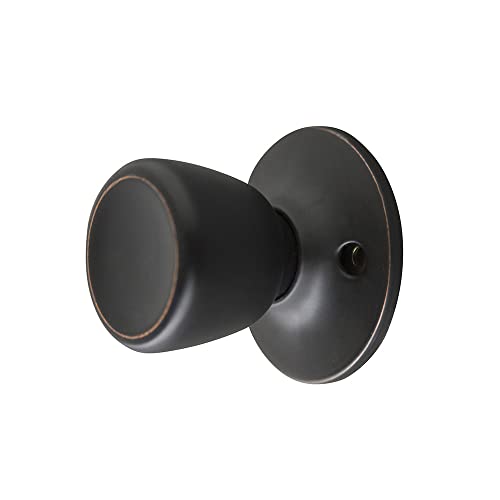 Design House Terrace Interior Door Knob - Dummy Door Lever for Interior Door, Oil Rubbed Bronze 728691 - Image 1
