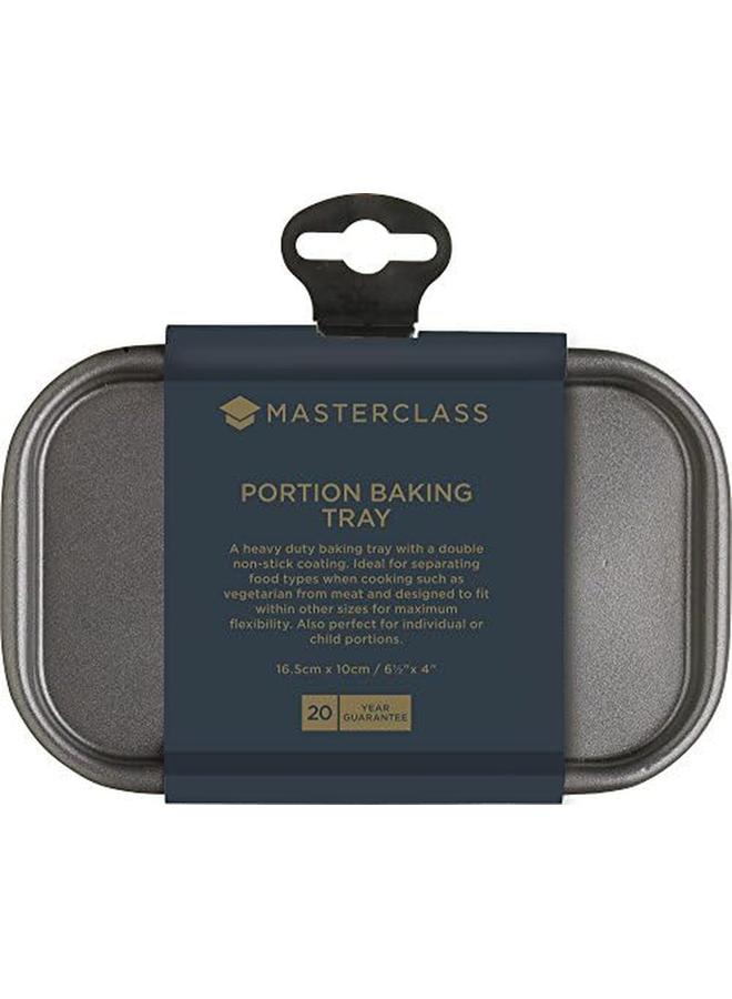 ماستر كلاس صينية خبز غير قابلة للالتصاق مقاس 16.5×10 سم رمادي Kcmchb53 - Image 2