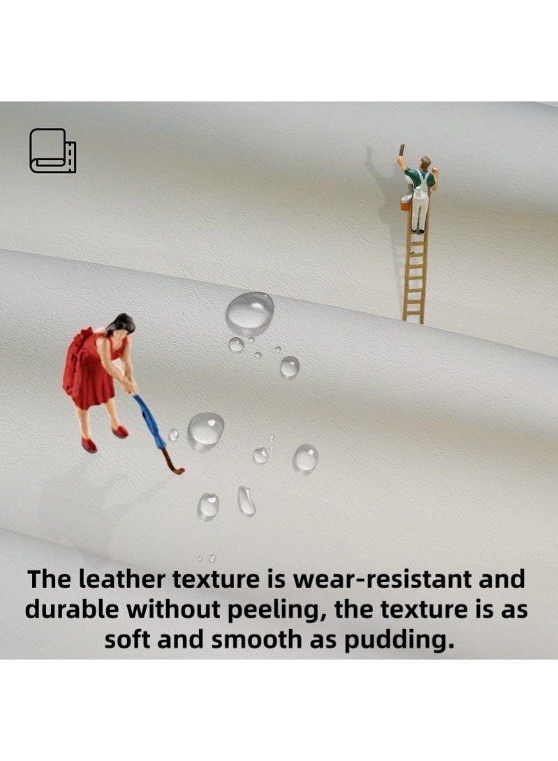 Lambskin textured tablecloth 140*200CM waterproof tablecloth wrinkle-resistant tablecloth restaurant waterproof and oil-proof table cover - Image 4