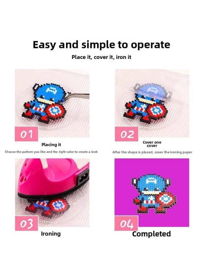 Zhihang 2.6mm Doudou Pure Boxed Set DIY Kidsren's Educational Puzzle Assembly Handmade Toys-Color:2.6mm 48 Color Package  - Image 4