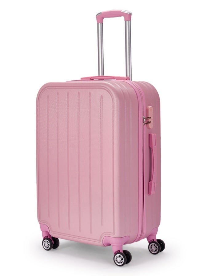 ليمرا طقم شنط سفر مكون من 7 حقائب أمتعة لون وردي بمقاس 32"/28"/24"/20"/16"/15"/12 انش - Image 3