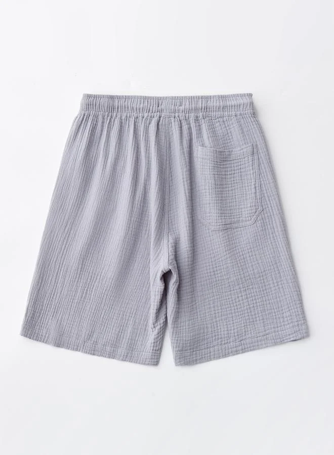 Take Two  Men Textured Casual Shorts for Men | Best Price UAE