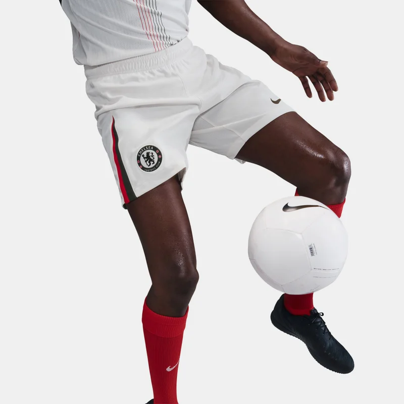 Nike Ivory Men's Chelsea 25/26 Away Replica Football Shorts for Men | Best Price UAE