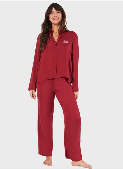 Message Pyjamas Set