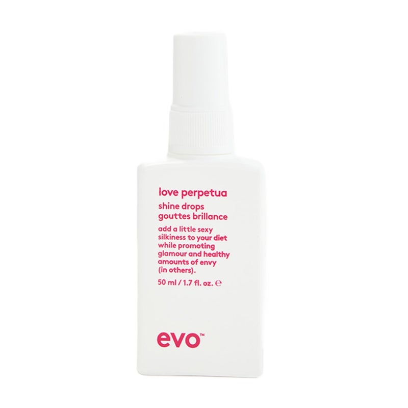 EVO Love Perpetua Shine Drop  Polishing Hair Gloss For All Hair Types  50ml  17floz