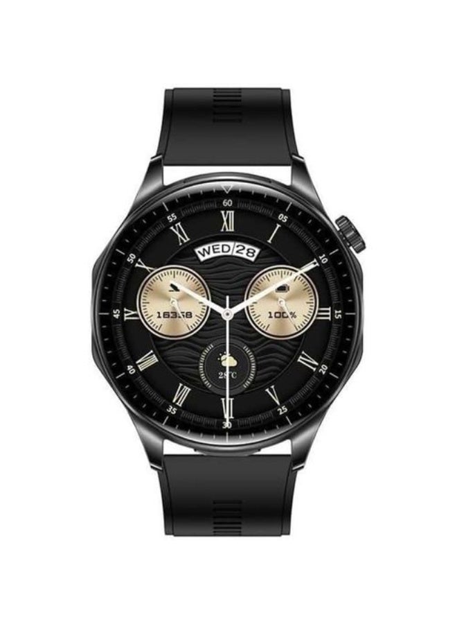 هينو تيكو ساعة هاينو تيكو الألمانية HainoTeko-12 مع سماعات أذن - ساعة ذكية فاخرة بشاشة AMOLED وسماعات أذن وميزات متعددة لتتبع الصحة. - Image 3