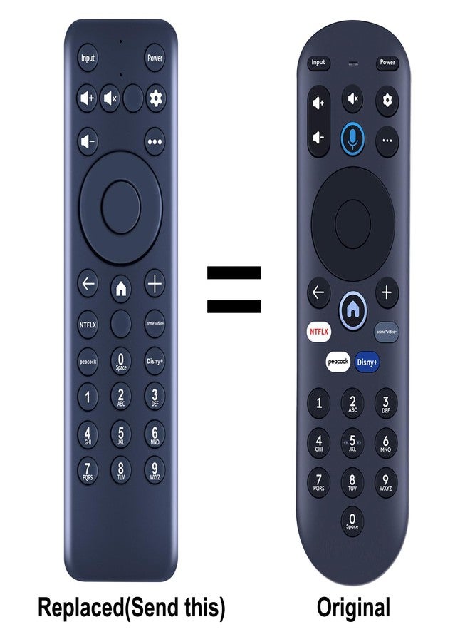 PZL New MG3-R34010/297107 Replacement for Hisense X LED UHD XClass TV 43A6GX 50A6G R34010BA00-00001 Remote Control, for Pioneer Xumo TV CP-RC1NA-23 PN50-751-24U (No Voice Function) - Image 2