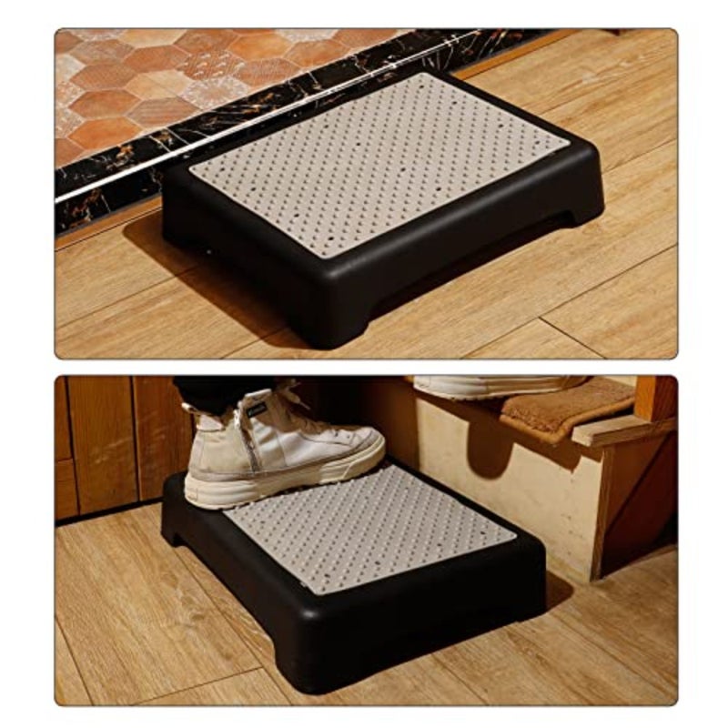 Step Stool, Indoor Outdoor Non-Slip Platform Step Stools for Adults ＆ Elderly Senior, Portable Anti-Fall Safety Step Platform, Large Size 3.5 Inch High Rise Stairs - Image 4