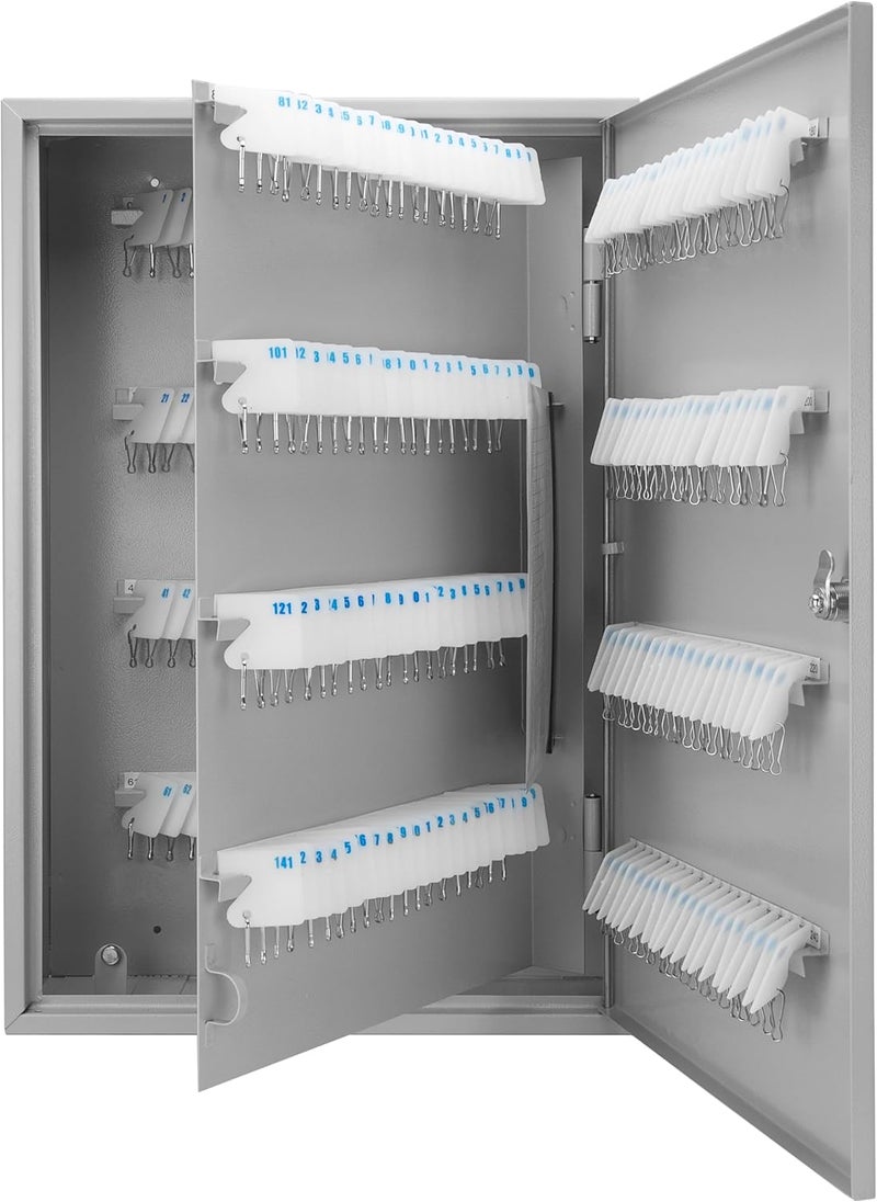 BARSKA Barska Key Lock Key Cabinet Lock Box with Numbered Hooks and Tags  240 POSITION  WHITE TAGS  - Image 1