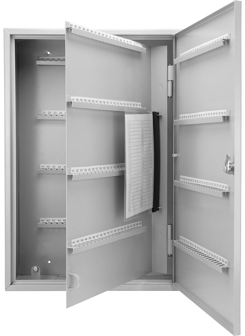 BARSKA Barska Key Lock Key Cabinet Lock Box with Numbered Hooks and Tags  240 POSITION  WHITE TAGS  - Image 5