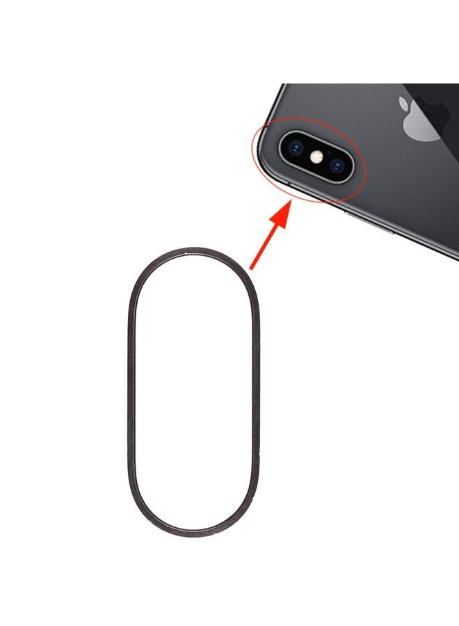 إيروريكس حلقة حماية معدنية لعدسة الكاميرا الخلفية لهاتف iPhone XS و XS Max (أسود) - Image 1