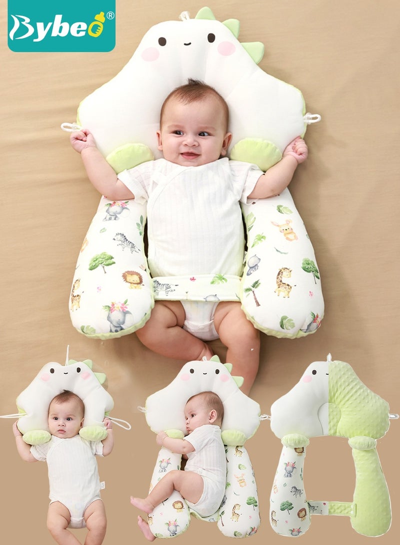 بيبو وسادة رضاعة للأطفال، وسادات تشكيل رأس الأطفال، وسادة نوم للأطفال الرضع، أغطية مضادة للدهشة للأطفال والأولاد والبنات، جودة عالية، قابلة للغسل وآمنة. - Image 1